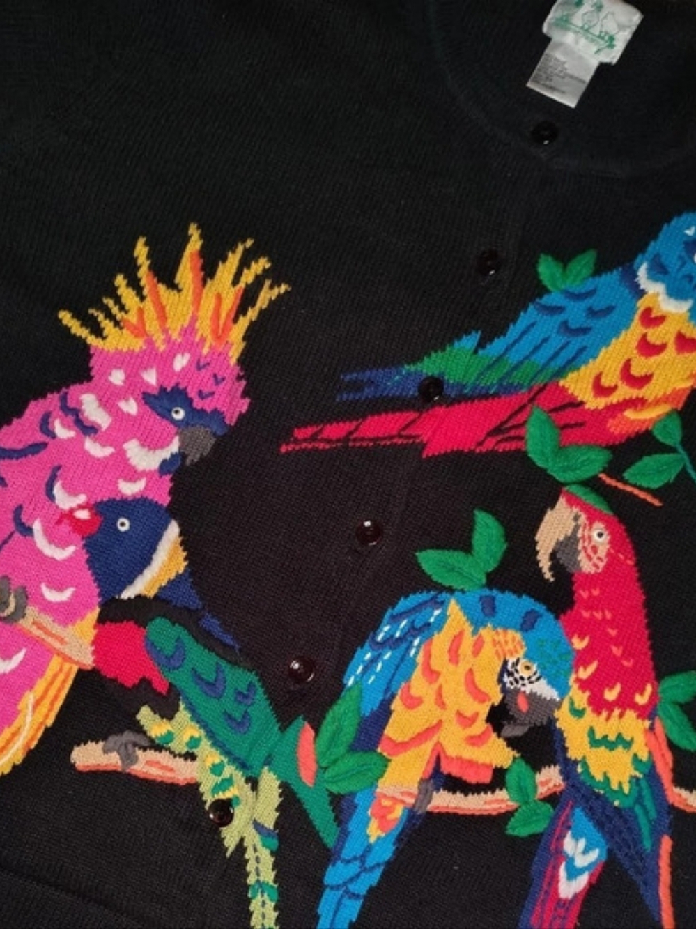 Vintage 1990s Quacker Factory Parrot's Tropical Resort